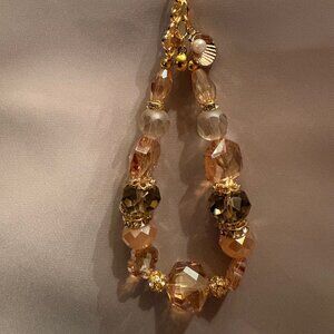 Golden Blush Keychain